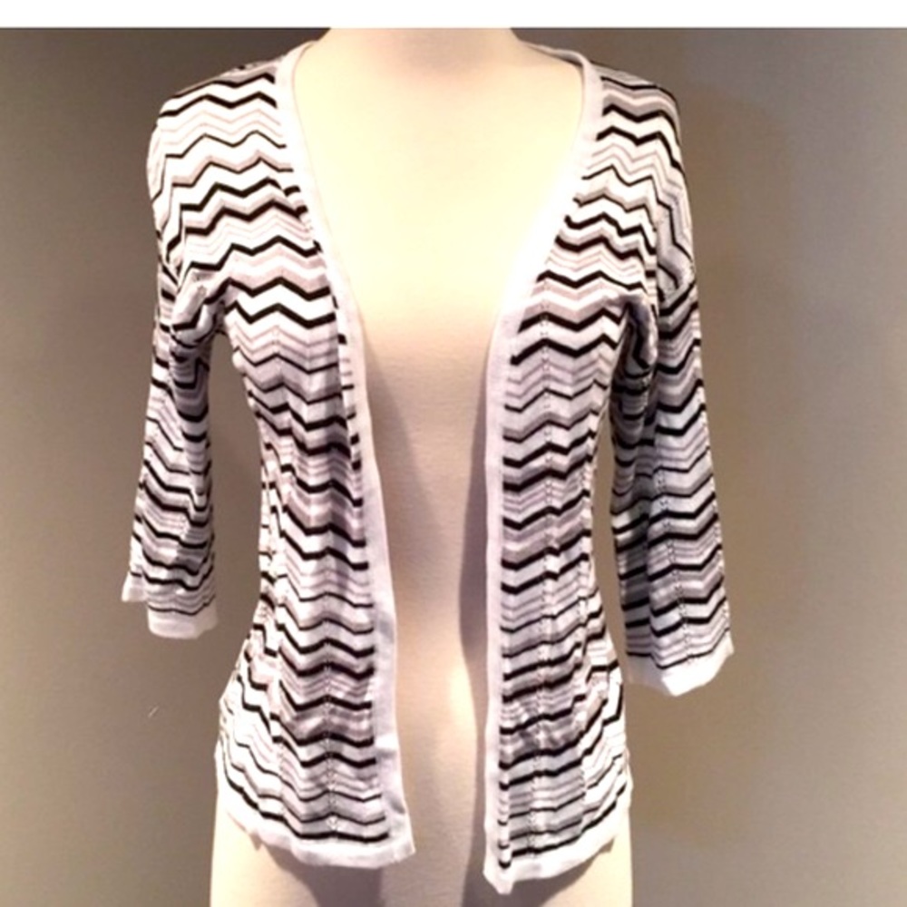 Verve Open Button Front Cardigan
